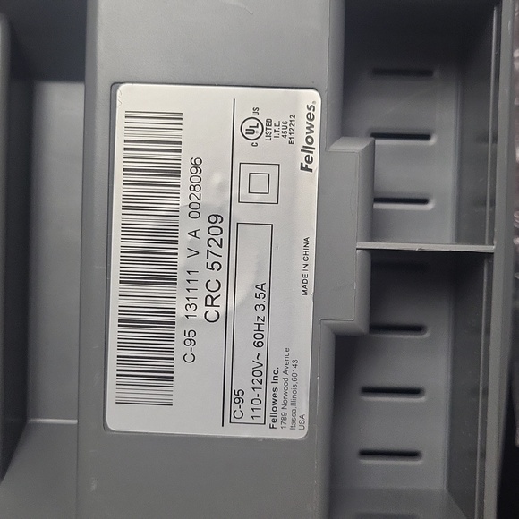 Fellowes crc 57209 laminator like new with about 1/2 to 2/3 laminating sheets - Picture 7 of 7